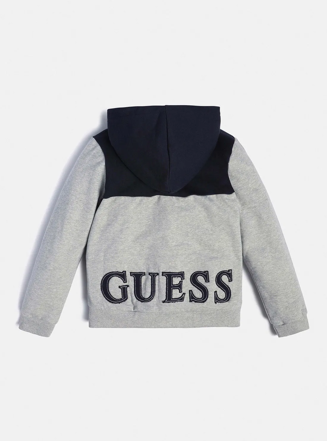 Smart Blue Logo Hooded Jacket (7-16)