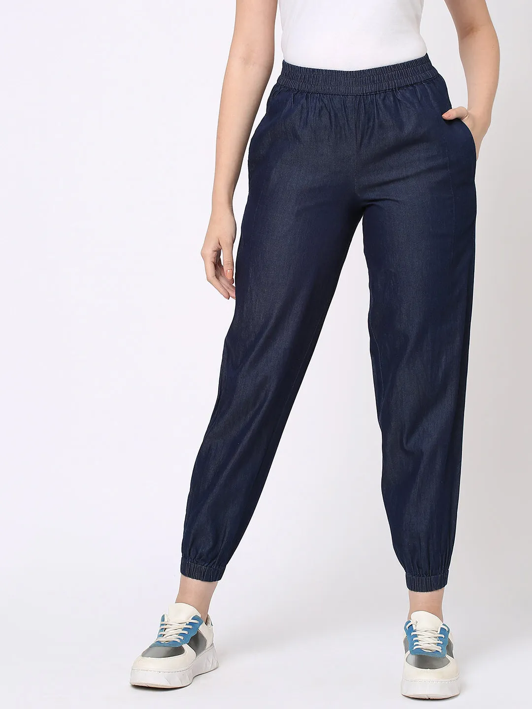 Smart Denim Joggers