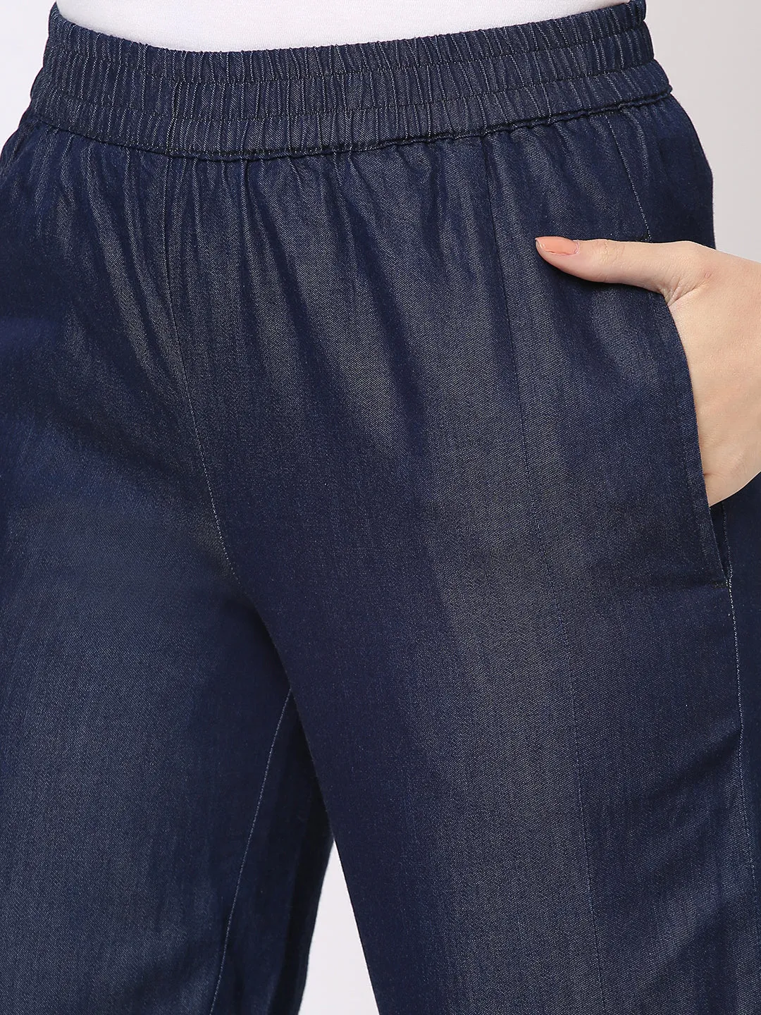 Smart Denim Joggers