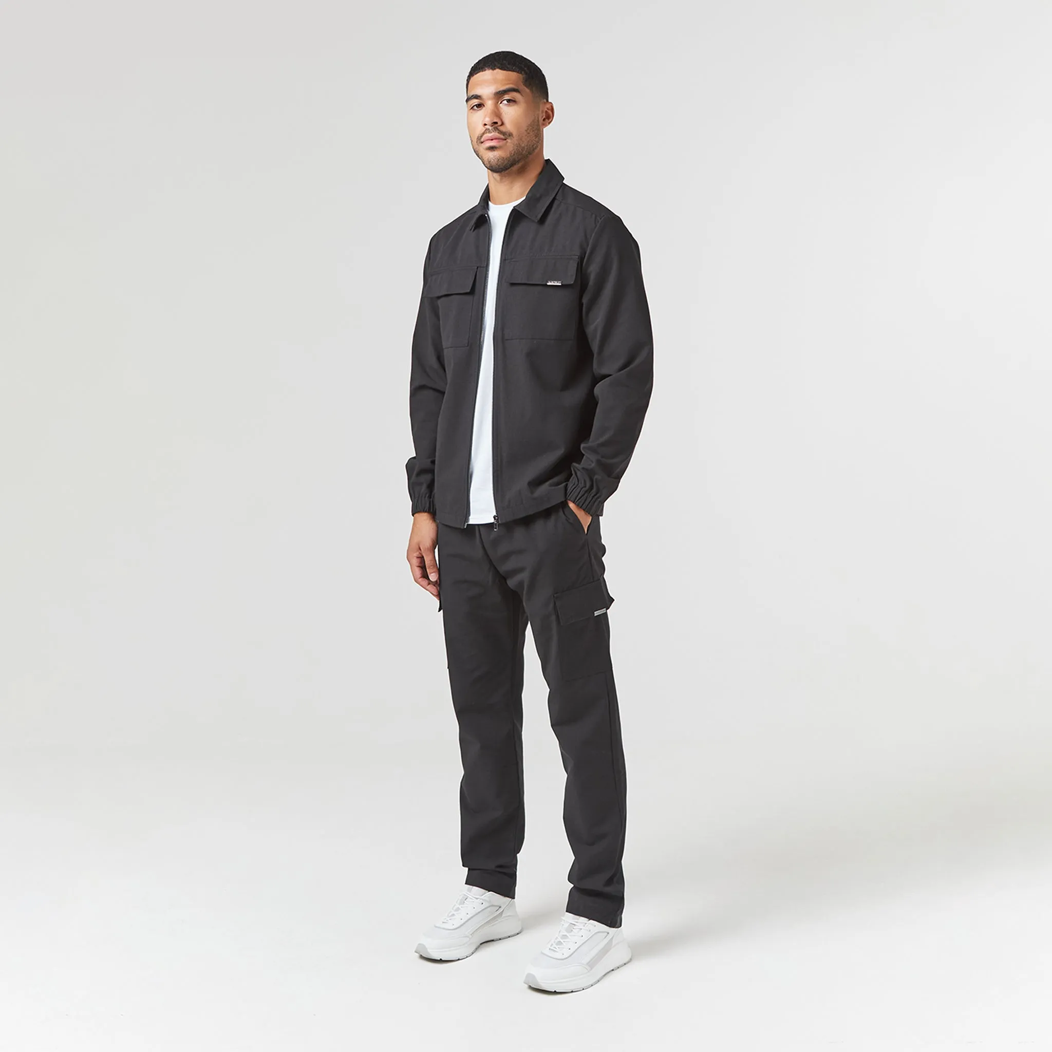 Smart Utility Open Hem Cargo Set | Black