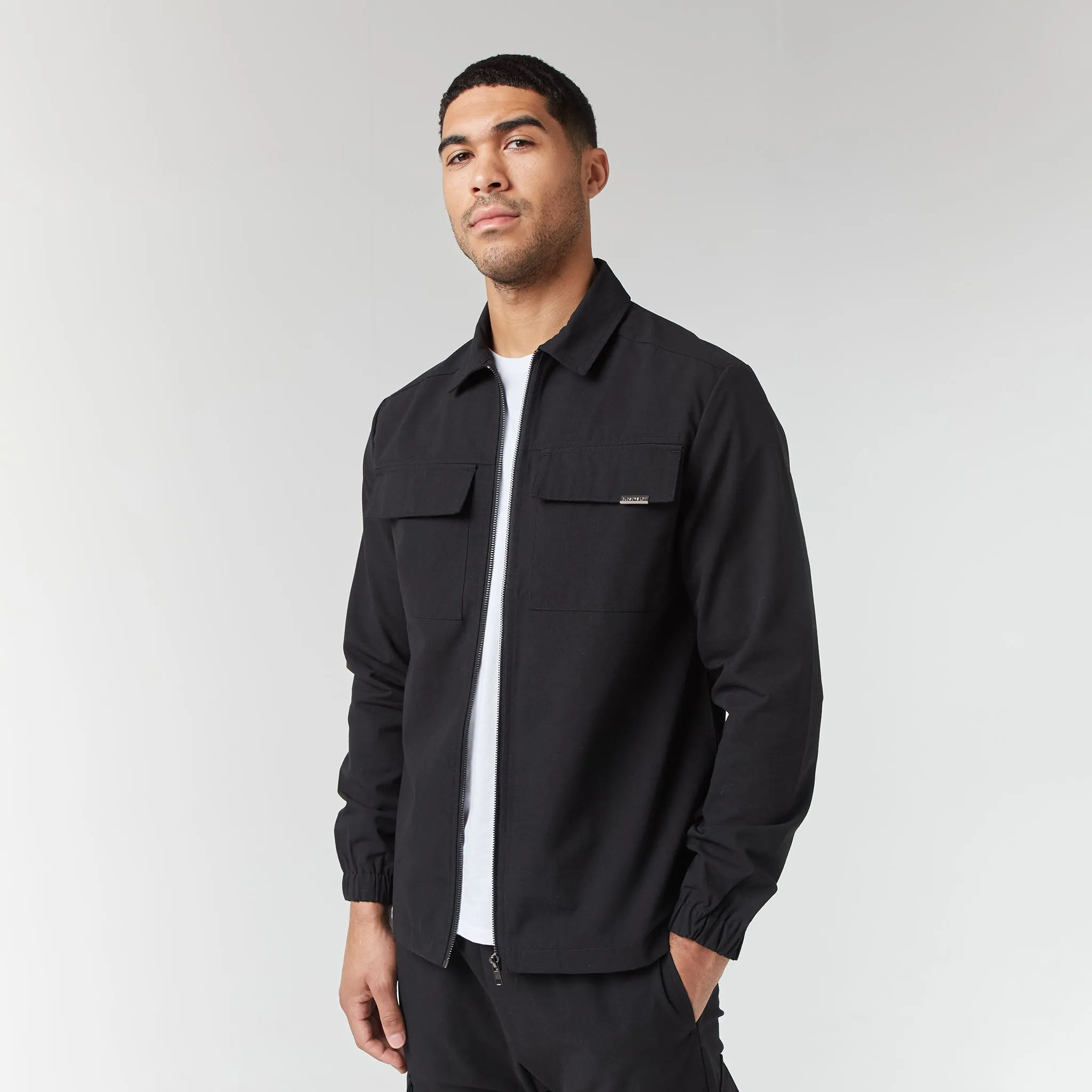 Smart Utility Open Hem Cargo Set | Black