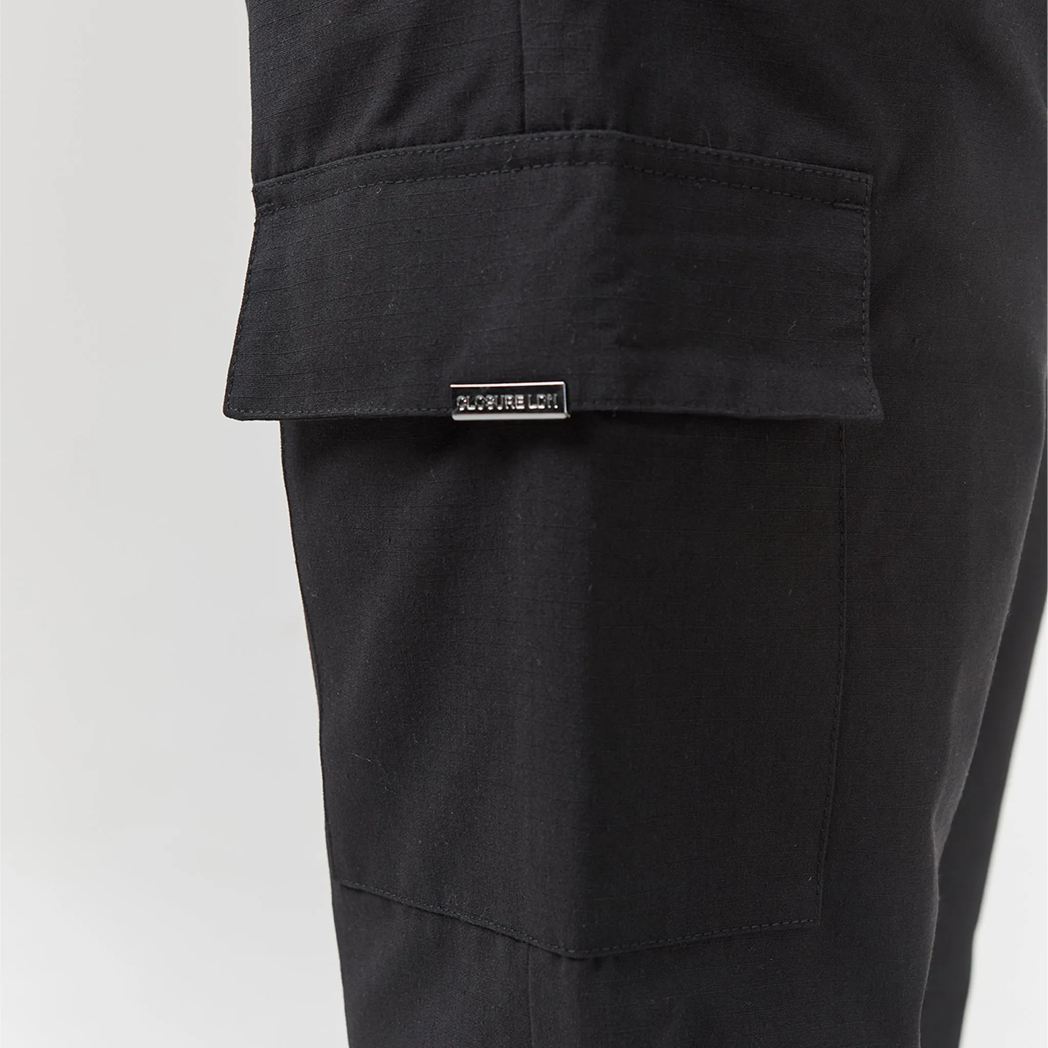 Smart Utility Open Hem Cargo Set | Black