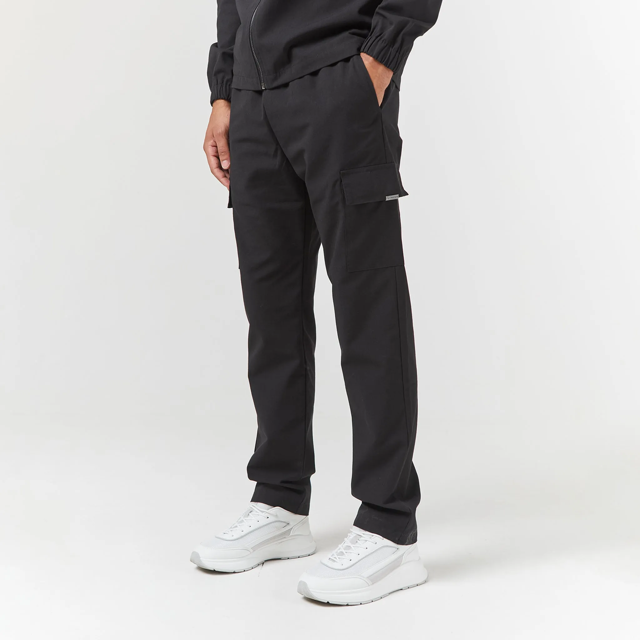 Smart Utility Open Hem Cargo Set | Black