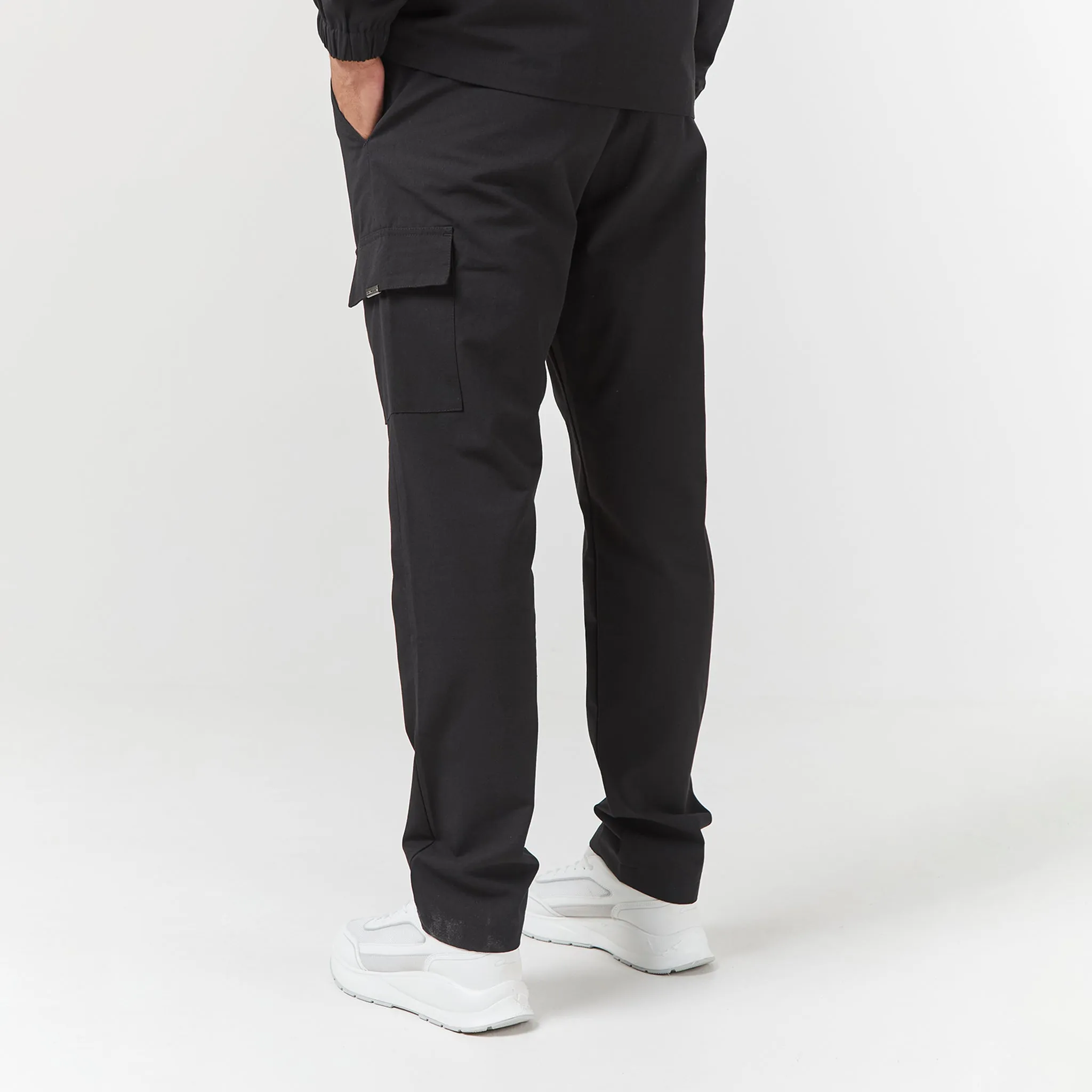 Smart Utility Open Hem Cargo Set | Black
