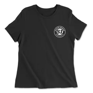 South Beach CrossFit SI Standard (White) Womens - Relaxed Jersey T-Shirt