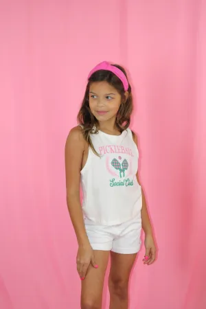 Sweet Soul Pickleball Social Club Embroidery Tank Top