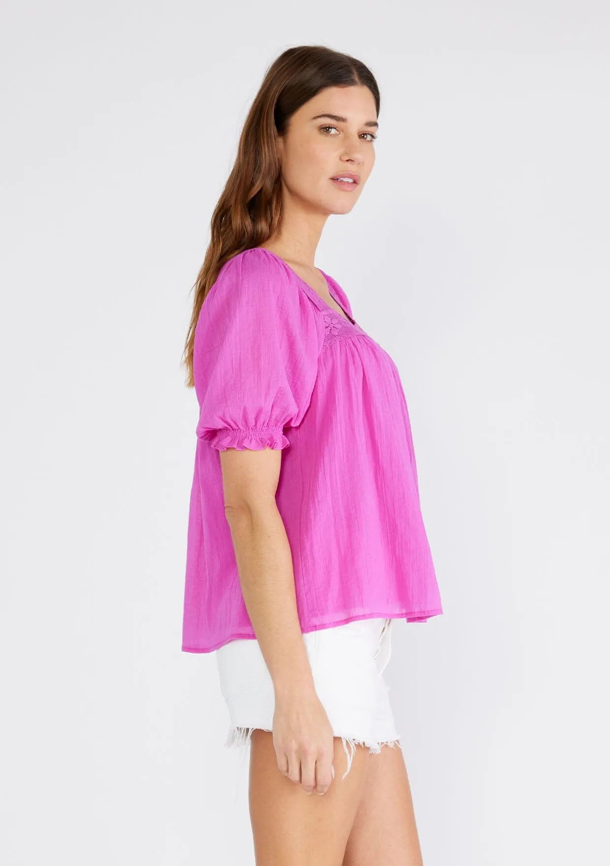 Sweet Talk Puff Sleeve Top