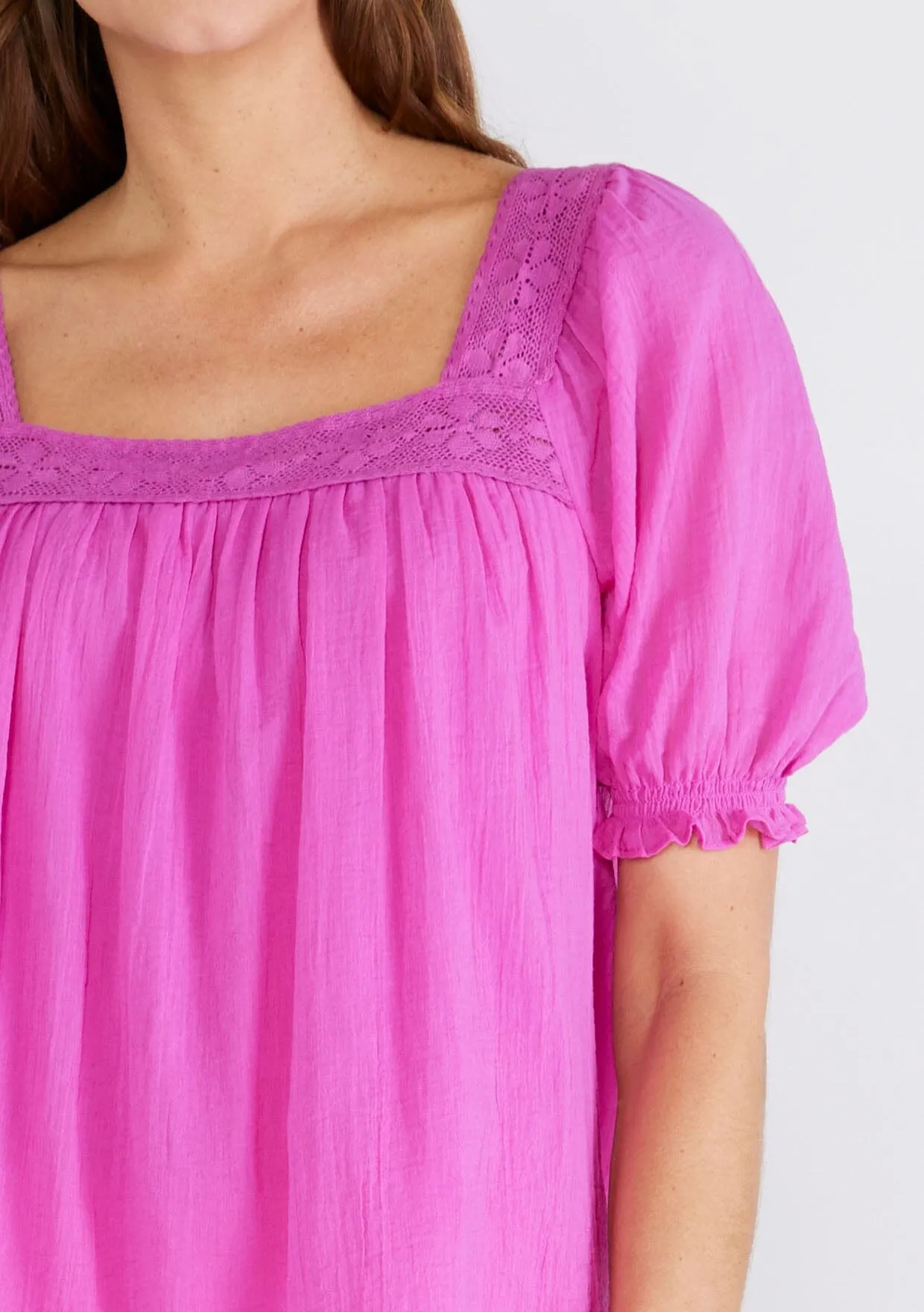 Sweet Talk Puff Sleeve Top