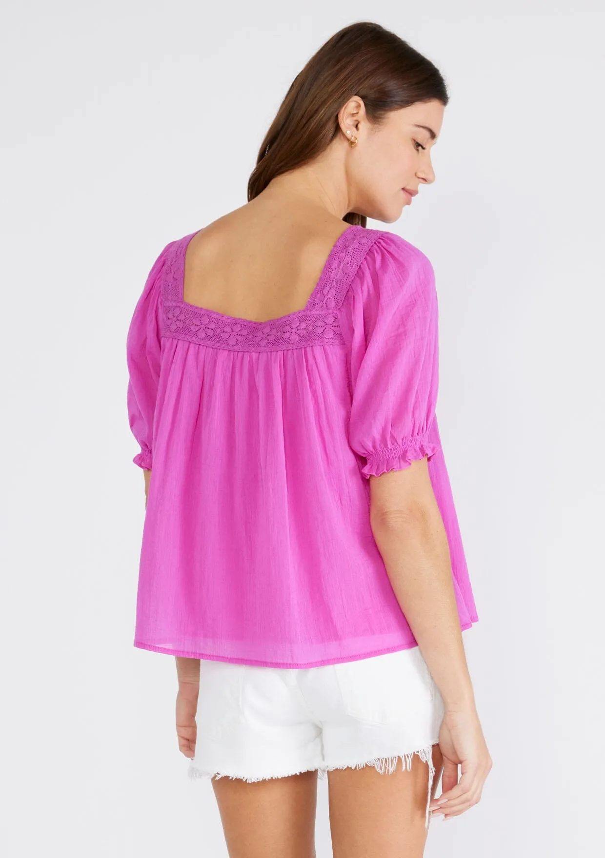 Sweet Talk Puff Sleeve Top