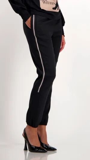 Tape Trousers - Black