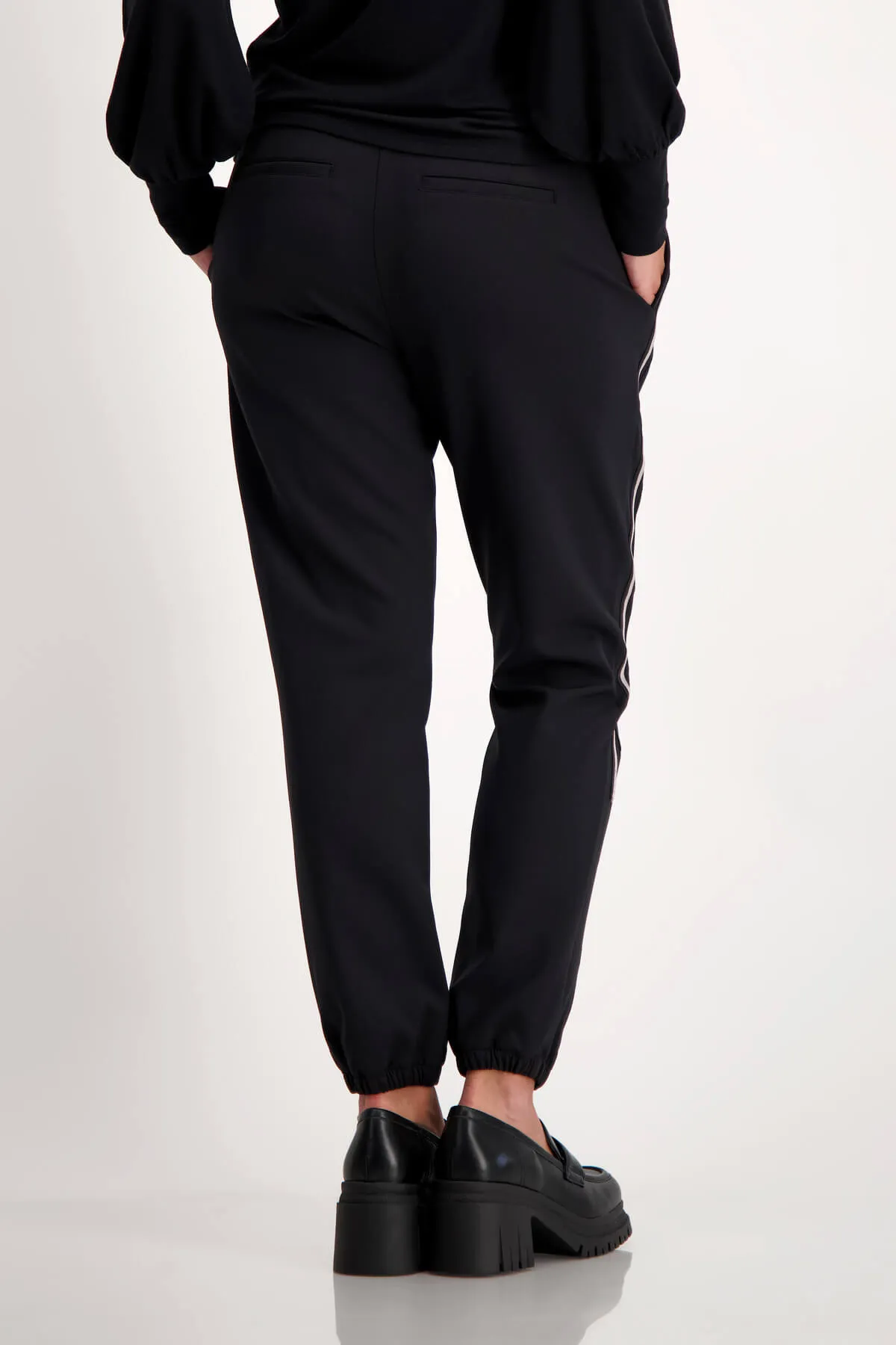 Tape Trousers - Black