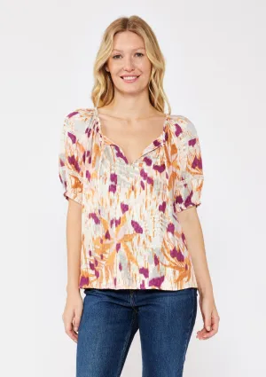 Terra Spice Floral Top