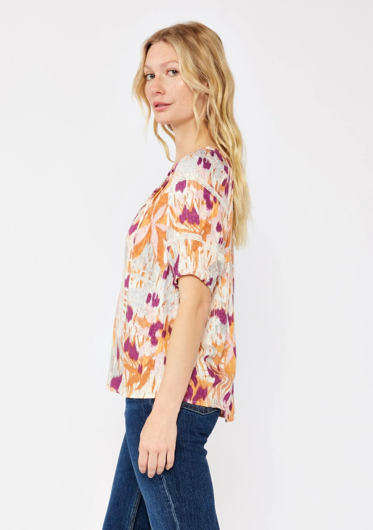 Terra Spice Floral Top