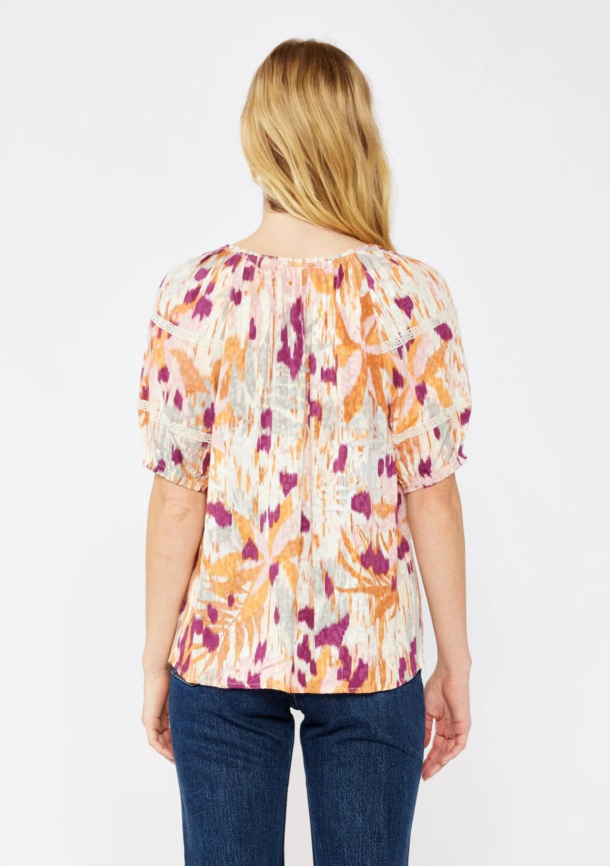 Terra Spice Floral Top