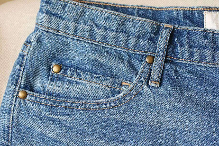 THE GREAT THE CUT OFF DENIM SHORTS W26 UK 8