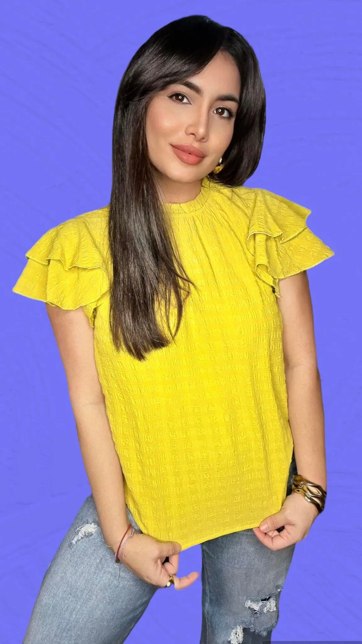 The Juliana Ruffle Top