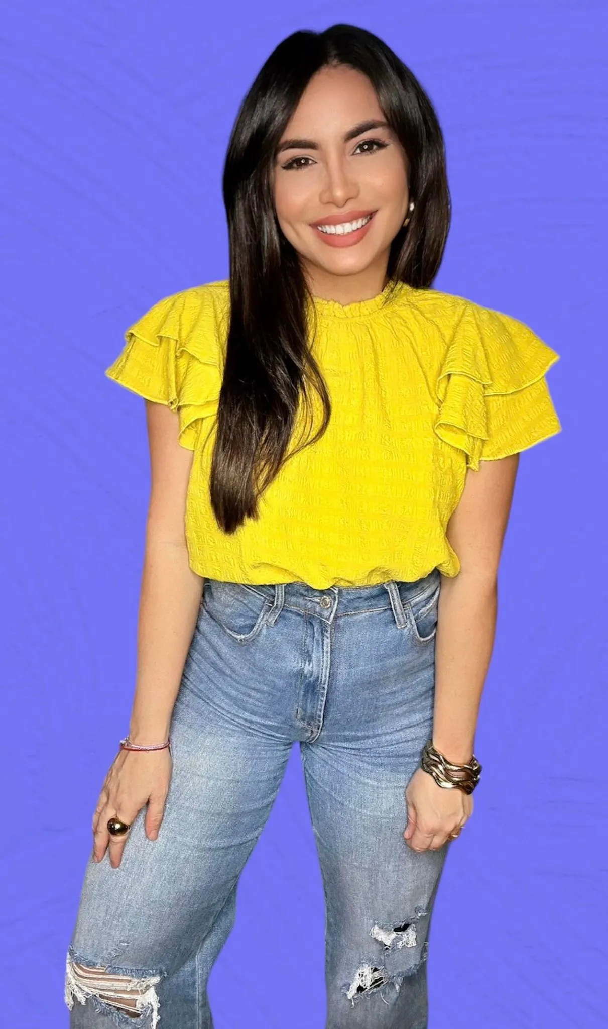 The Juliana Ruffle Top