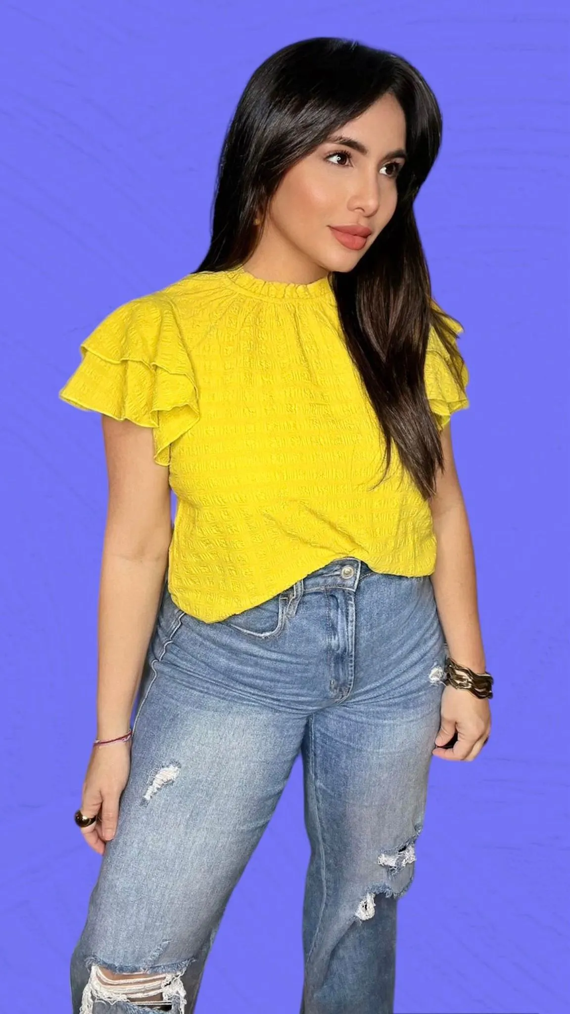 The Juliana Ruffle Top