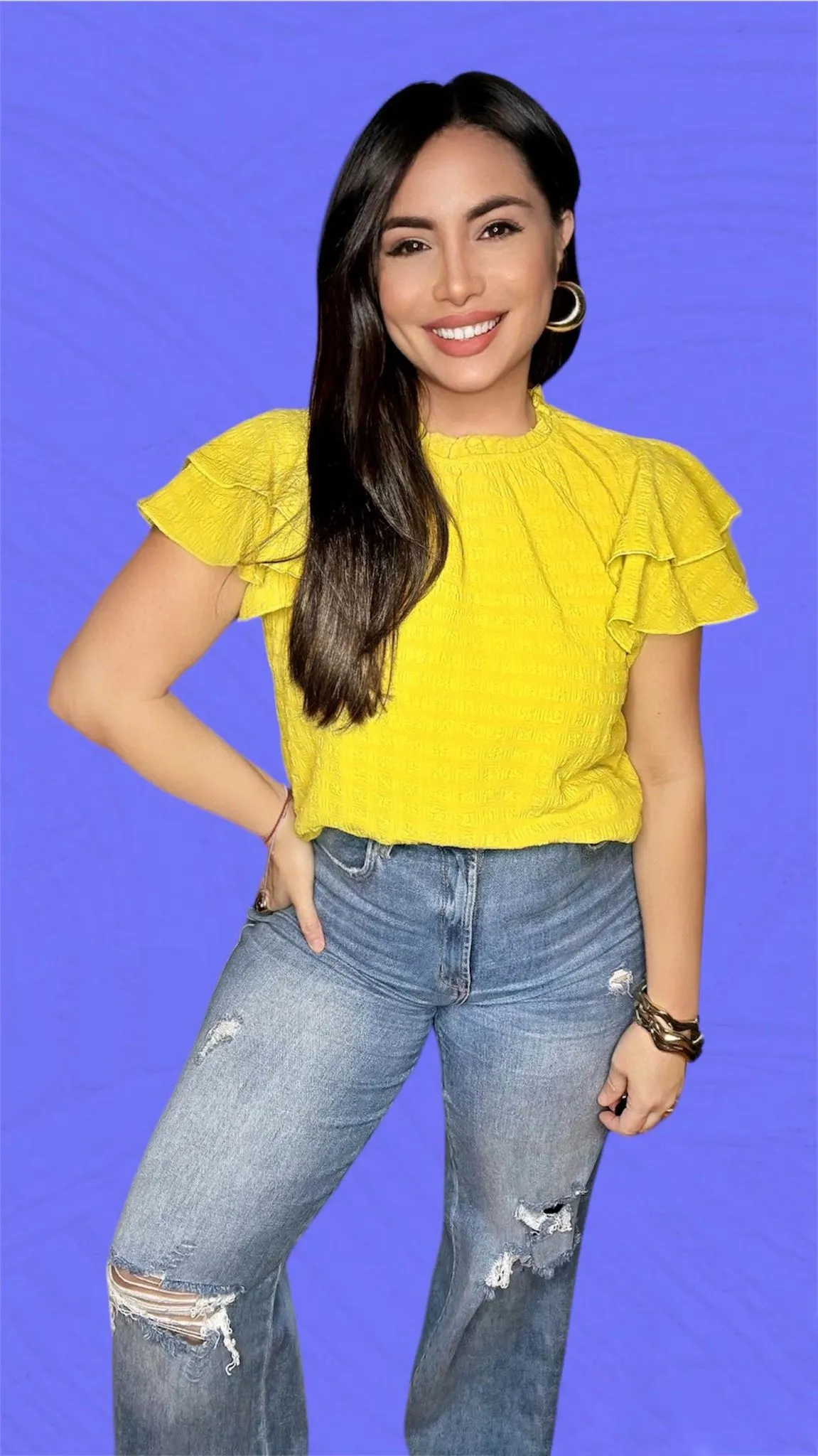 The Juliana Ruffle Top