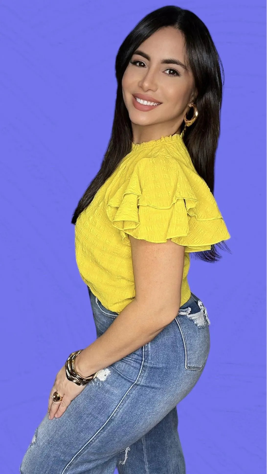 The Juliana Ruffle Top