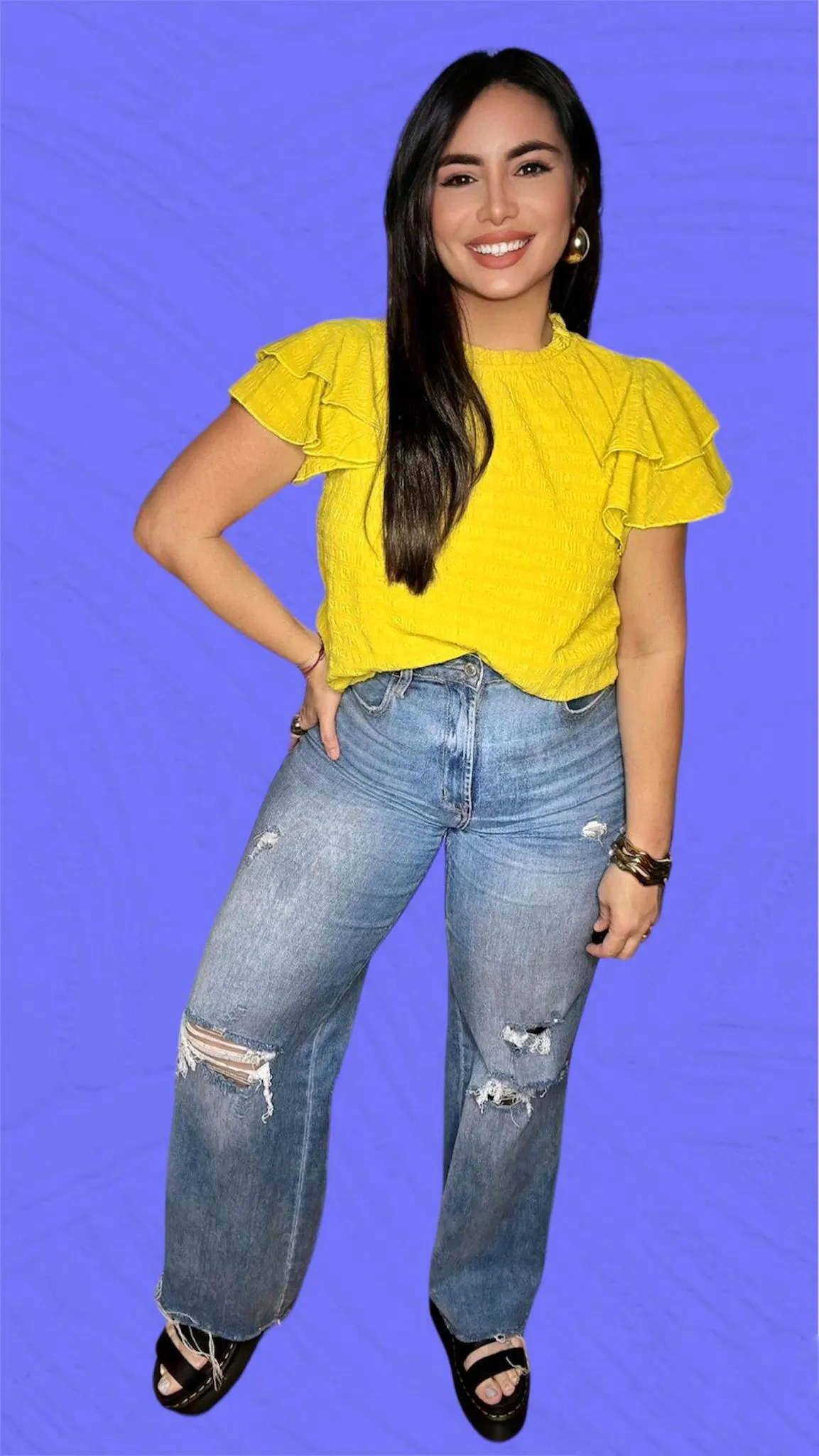 The Juliana Ruffle Top