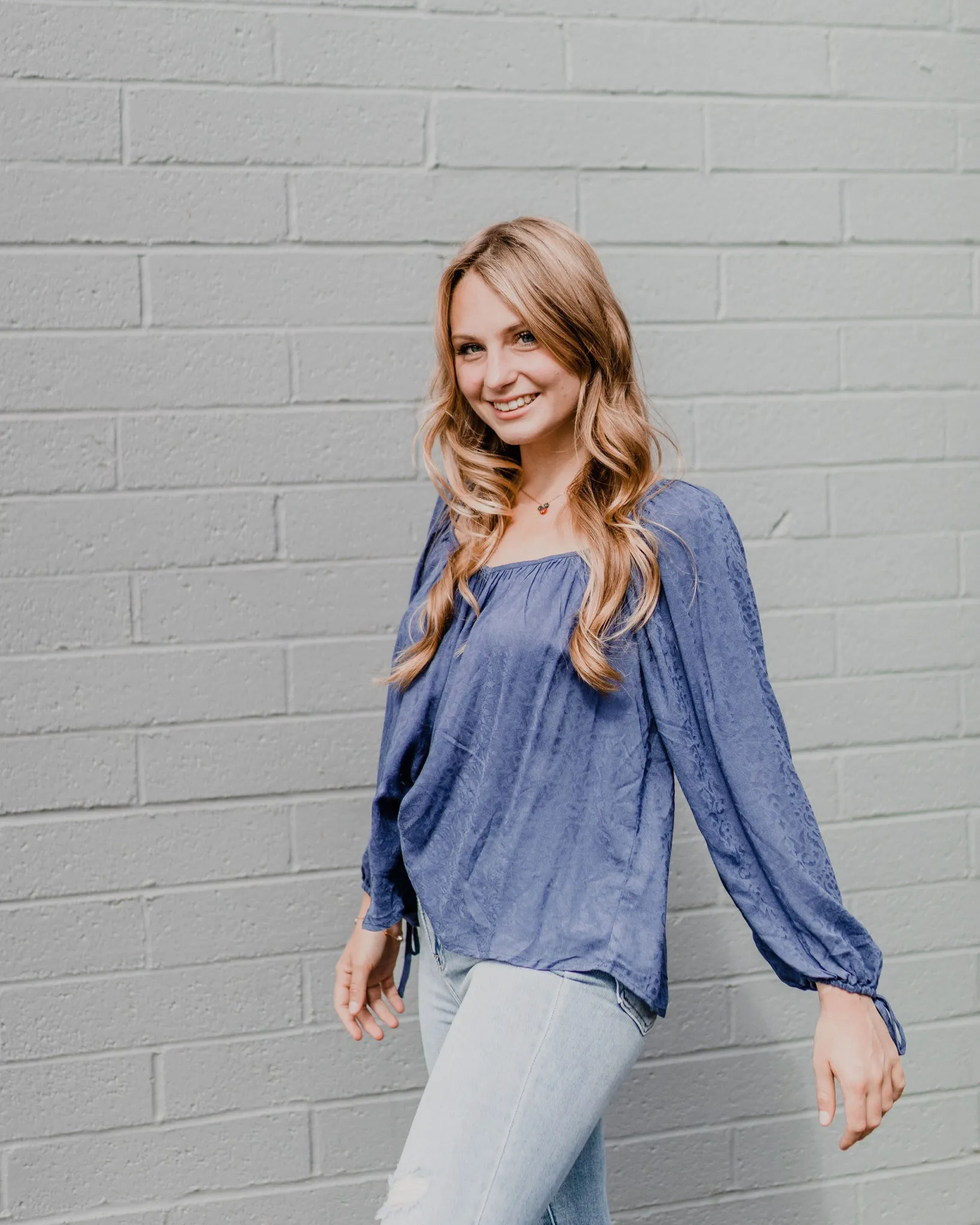 Tie Back Airy Blouse by Lovestitch