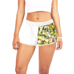 Tiny Daisies Drawstring Shorts