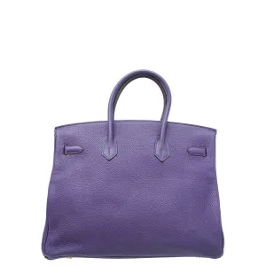 Trendy Inspired Hermes Ultraviolet Birkin 35 Bag