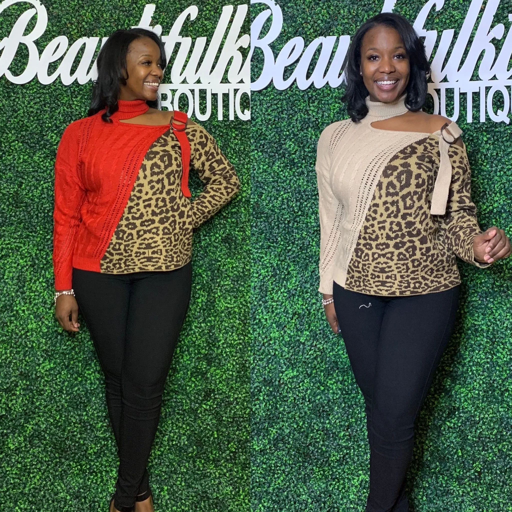 Trendy Leopard Top