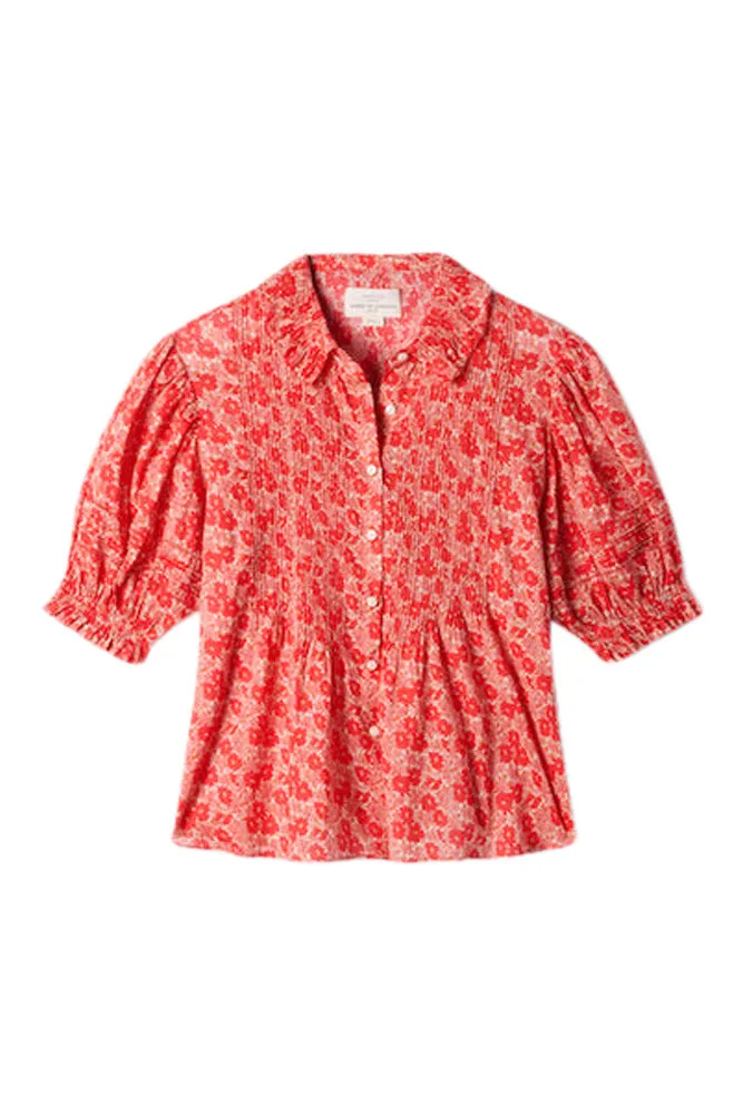 Trovata Birds of Paradis Jess Blouse in Bisou Daisy