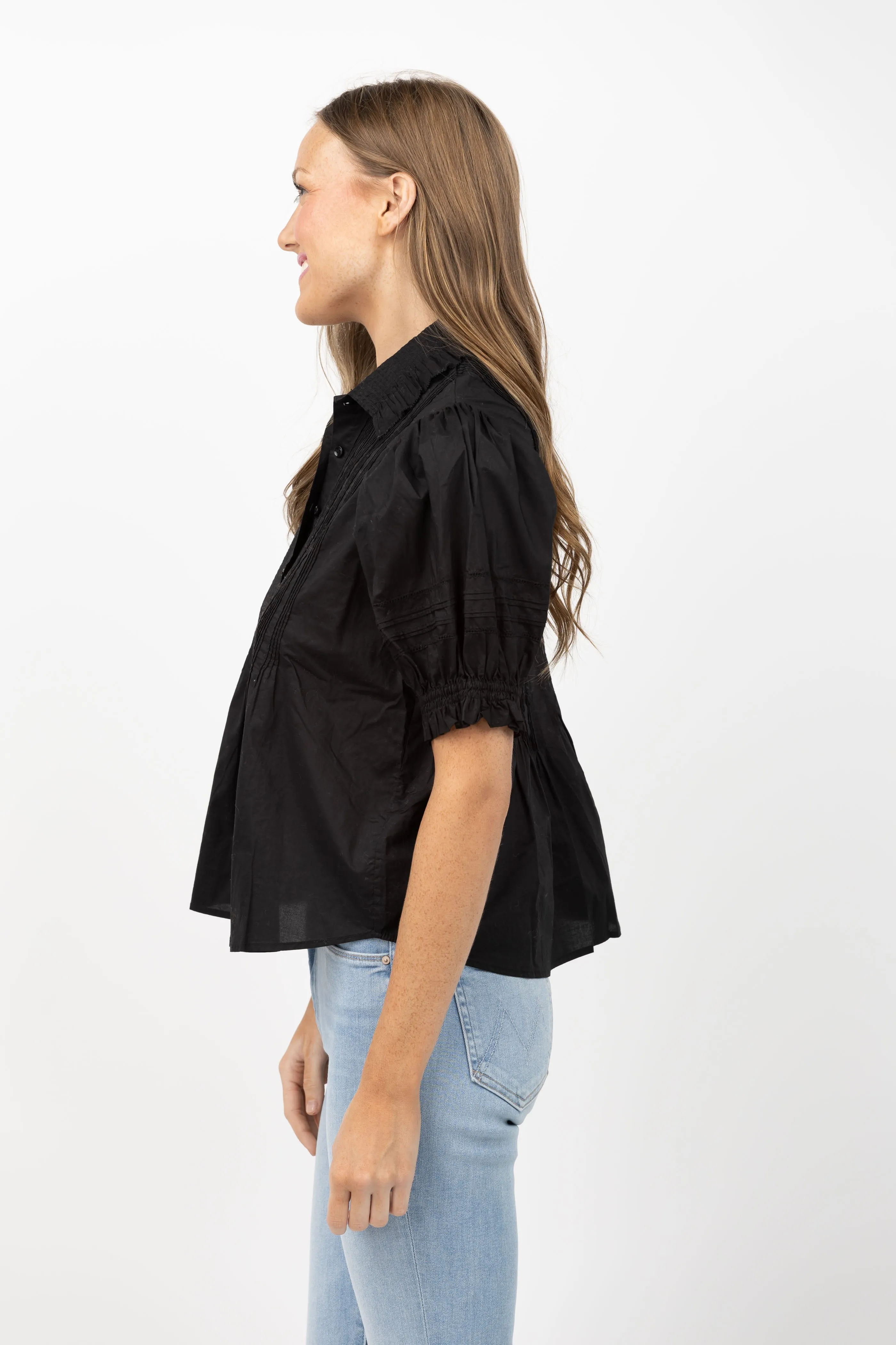 Trovata Jess Blouse in Black