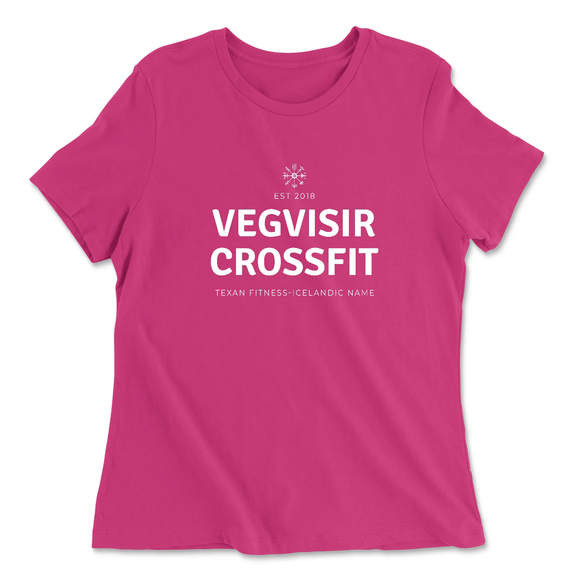 Vegvisir CrossFit Stacked Womens - Relaxed Jersey T-Shirt