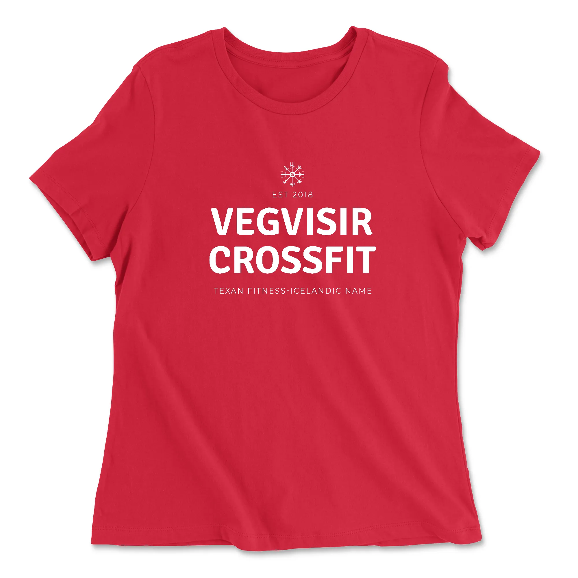 Vegvisir CrossFit Stacked Womens - Relaxed Jersey T-Shirt