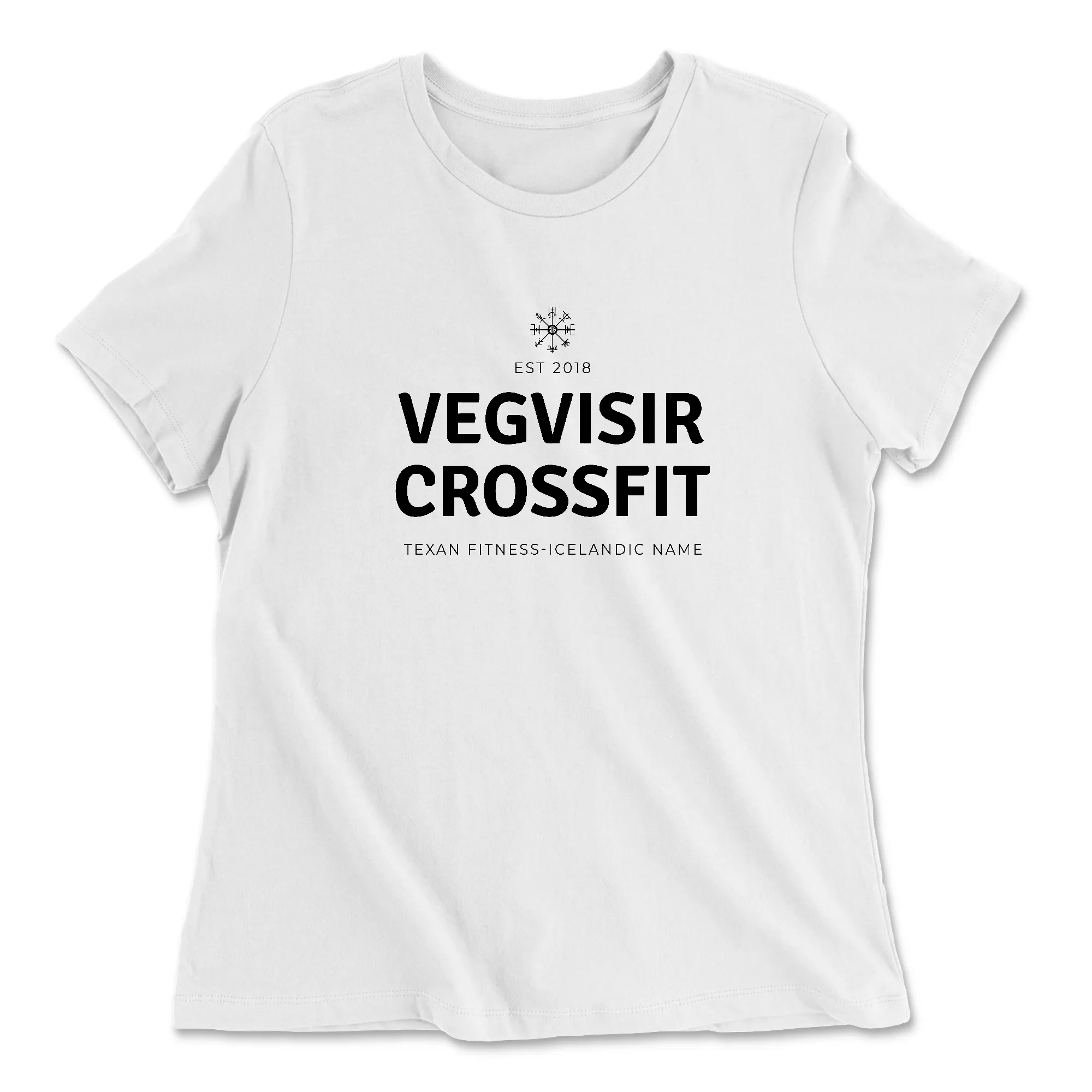 Vegvisir CrossFit Stacked Womens - Relaxed Jersey T-Shirt