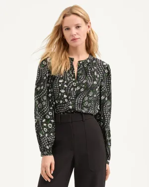 Veronica Beard Ashlynn Silk Blouse