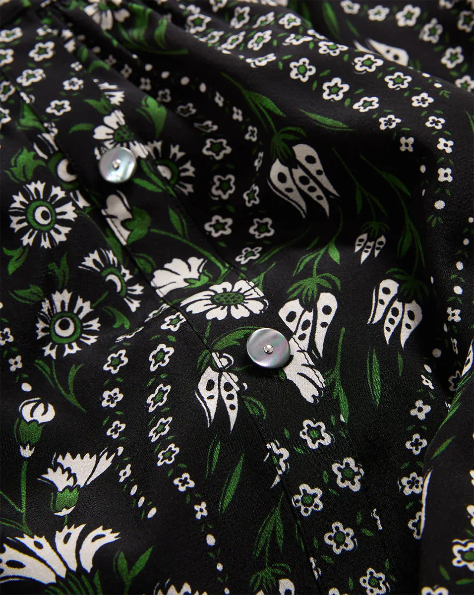 Veronica Beard Ashlynn Silk Blouse
