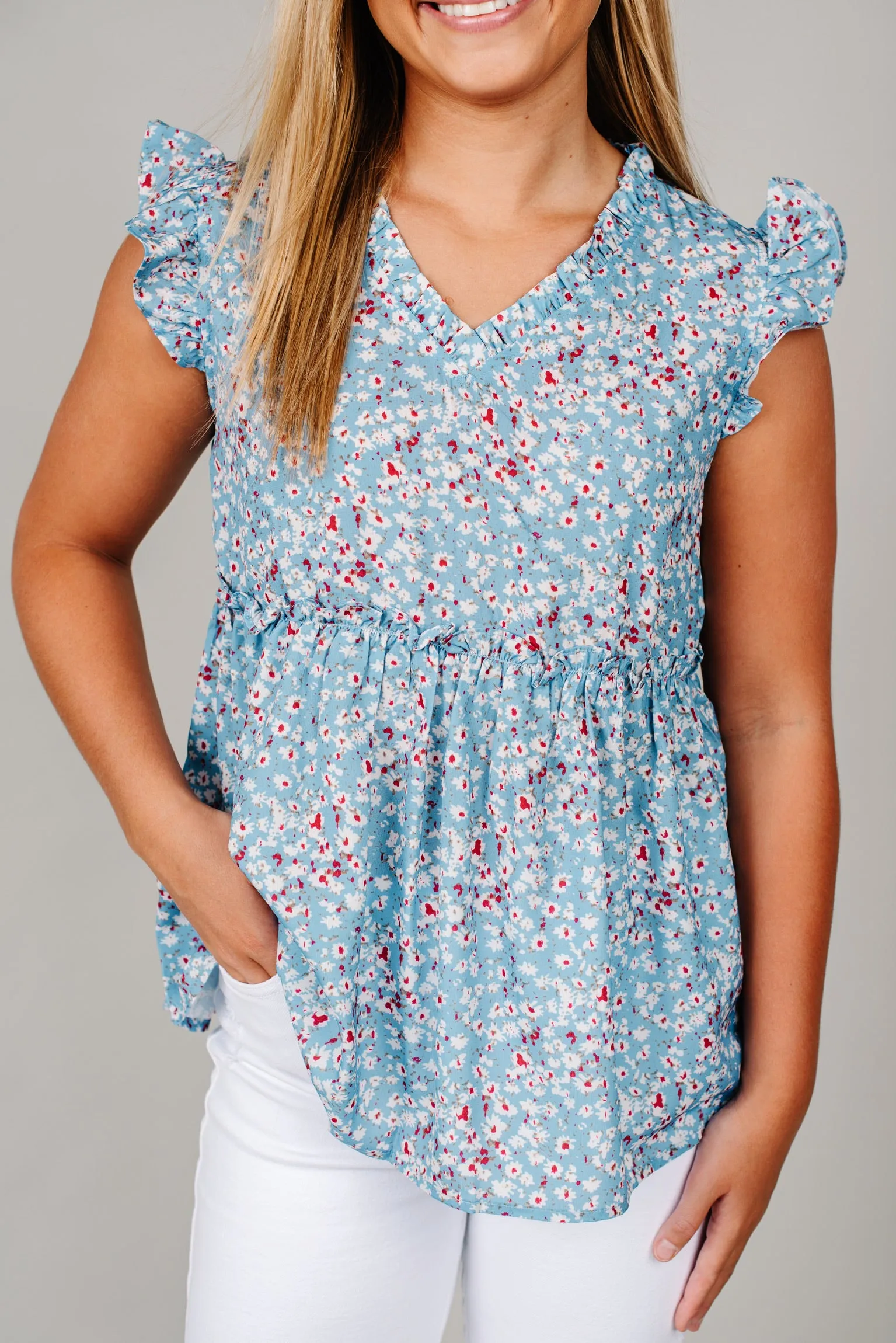 Victory Blooms Top