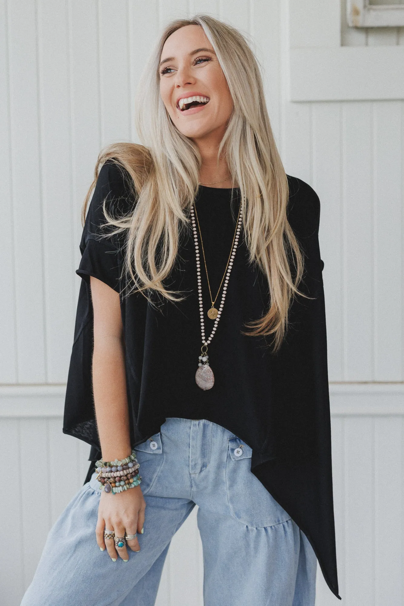 Wanderlight Top - Black