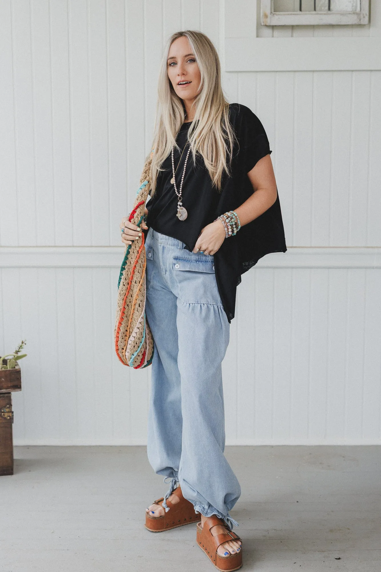 Wanderlight Top - Black