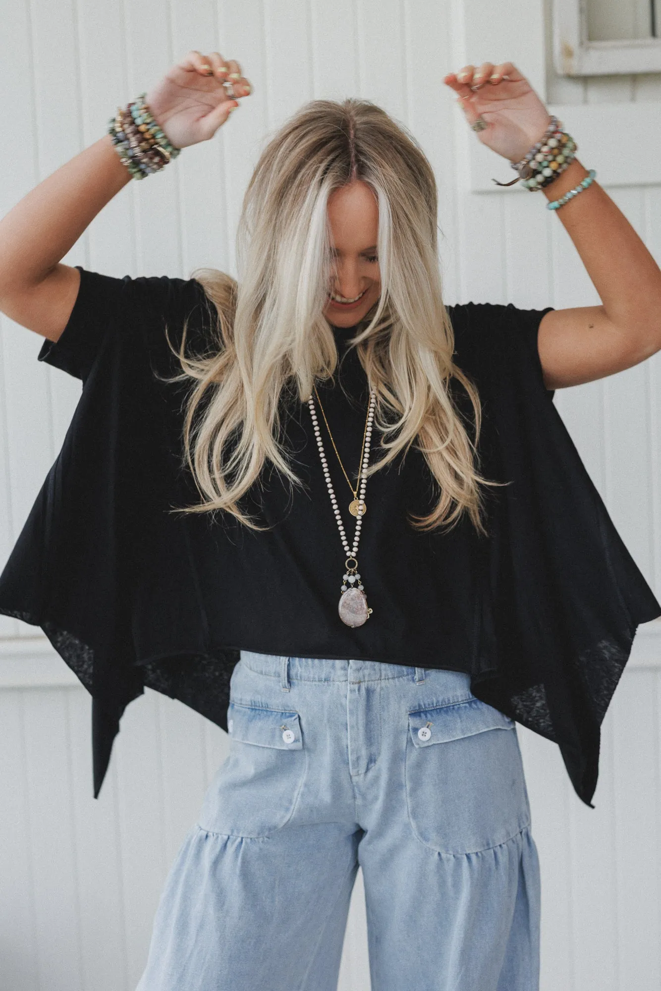 Wanderlight Top - Black