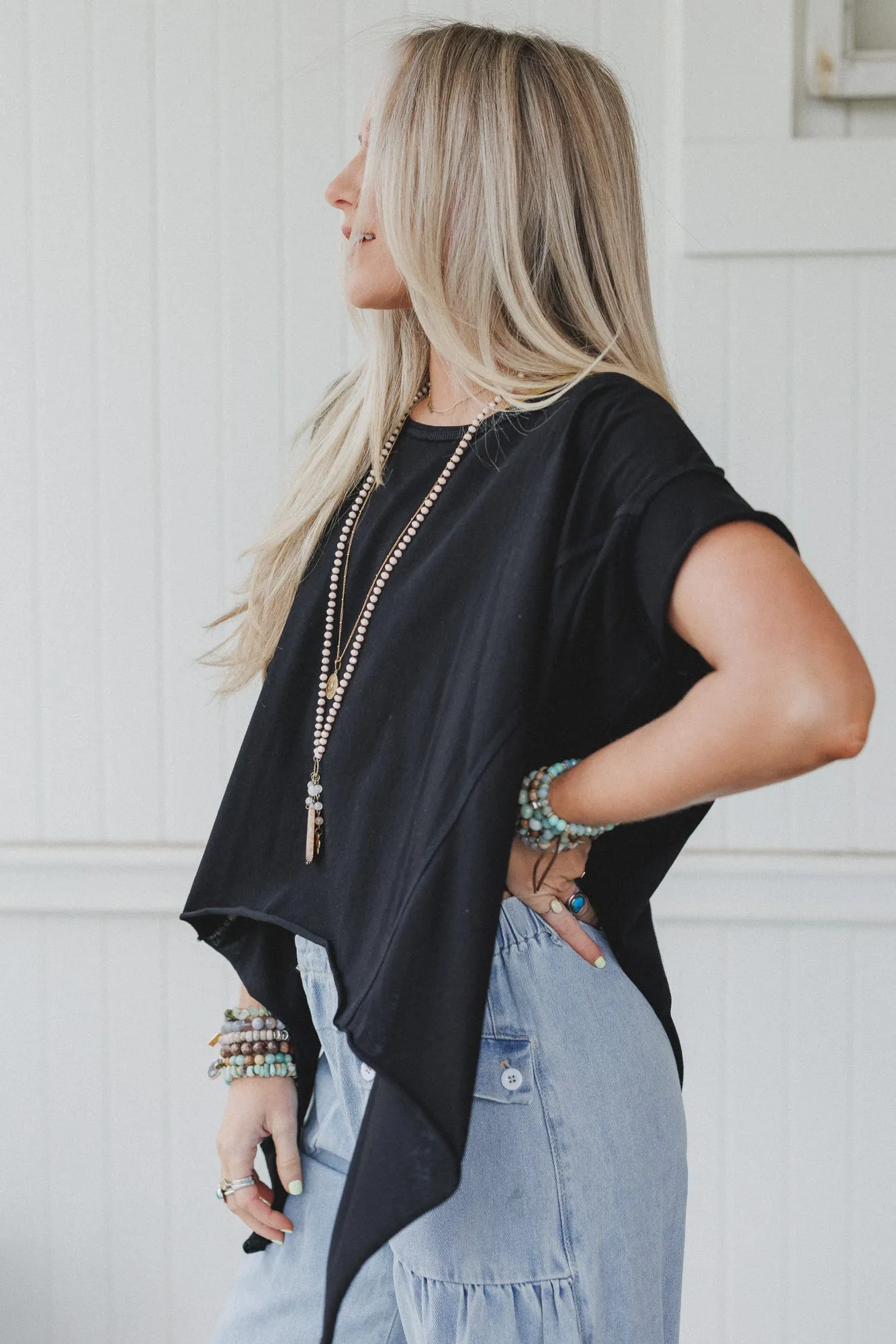 Wanderlight Top - Black
