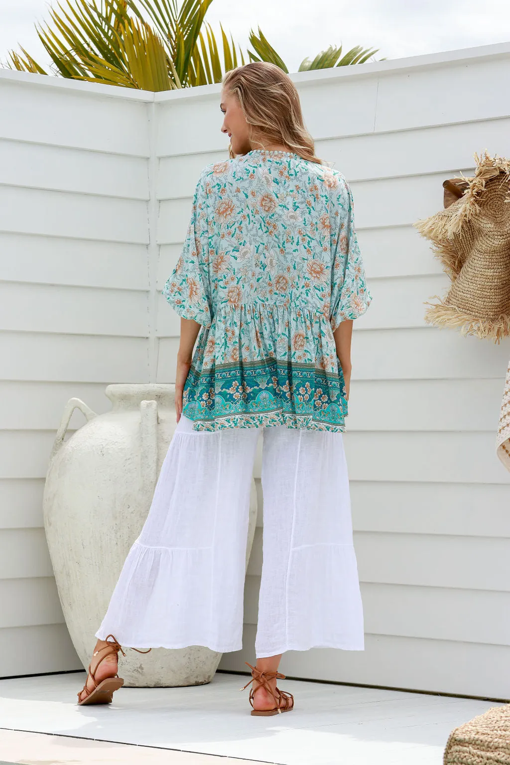 Wanderlust Azure Top