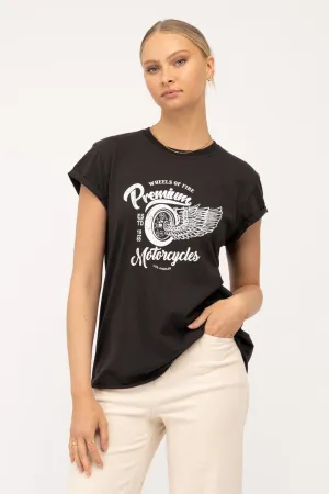 WHEELS OF FIRE - GRAPHIC TEE | PAPERHEART