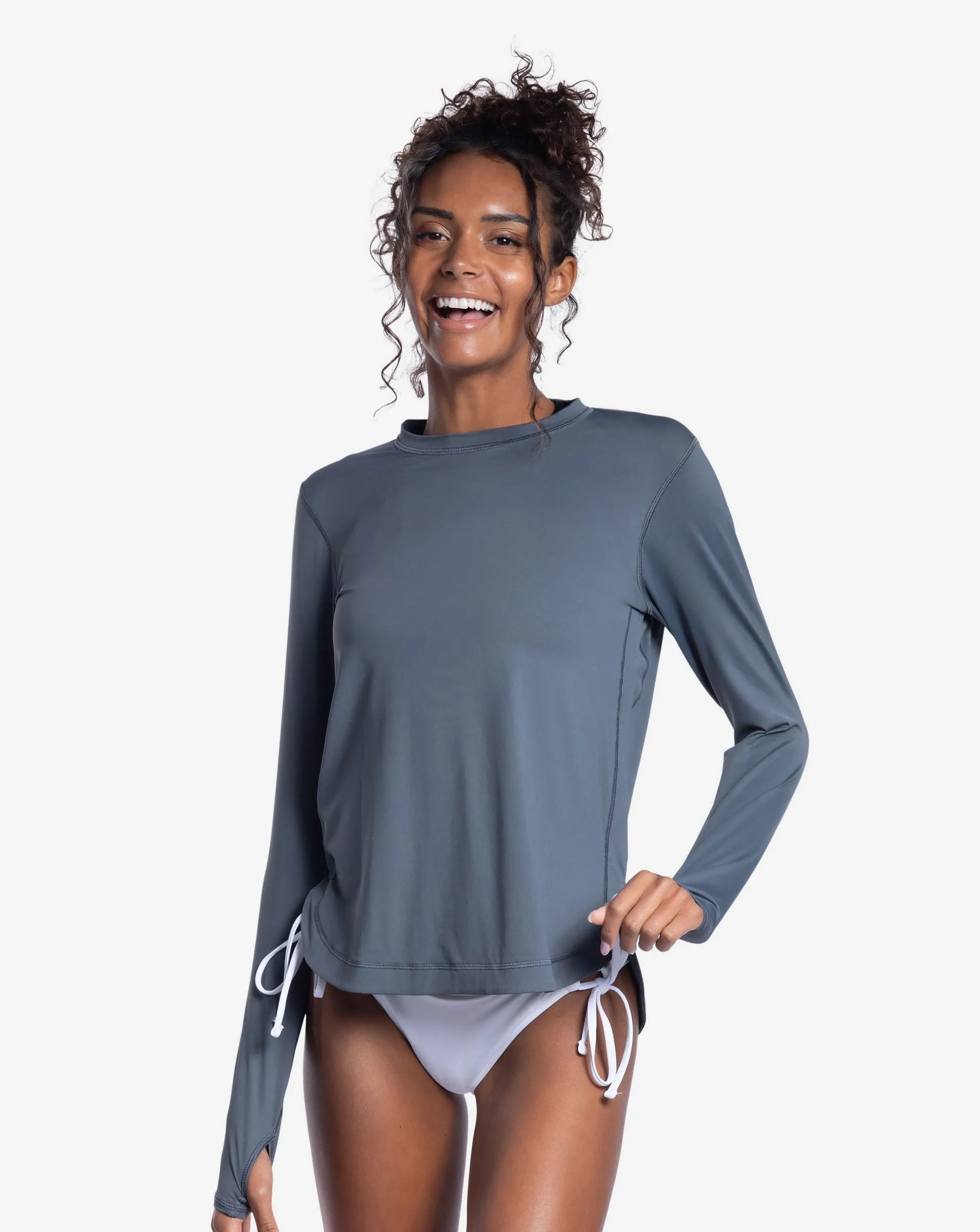 WOMEN'S RELAXED SCALLOP TOP (2015)