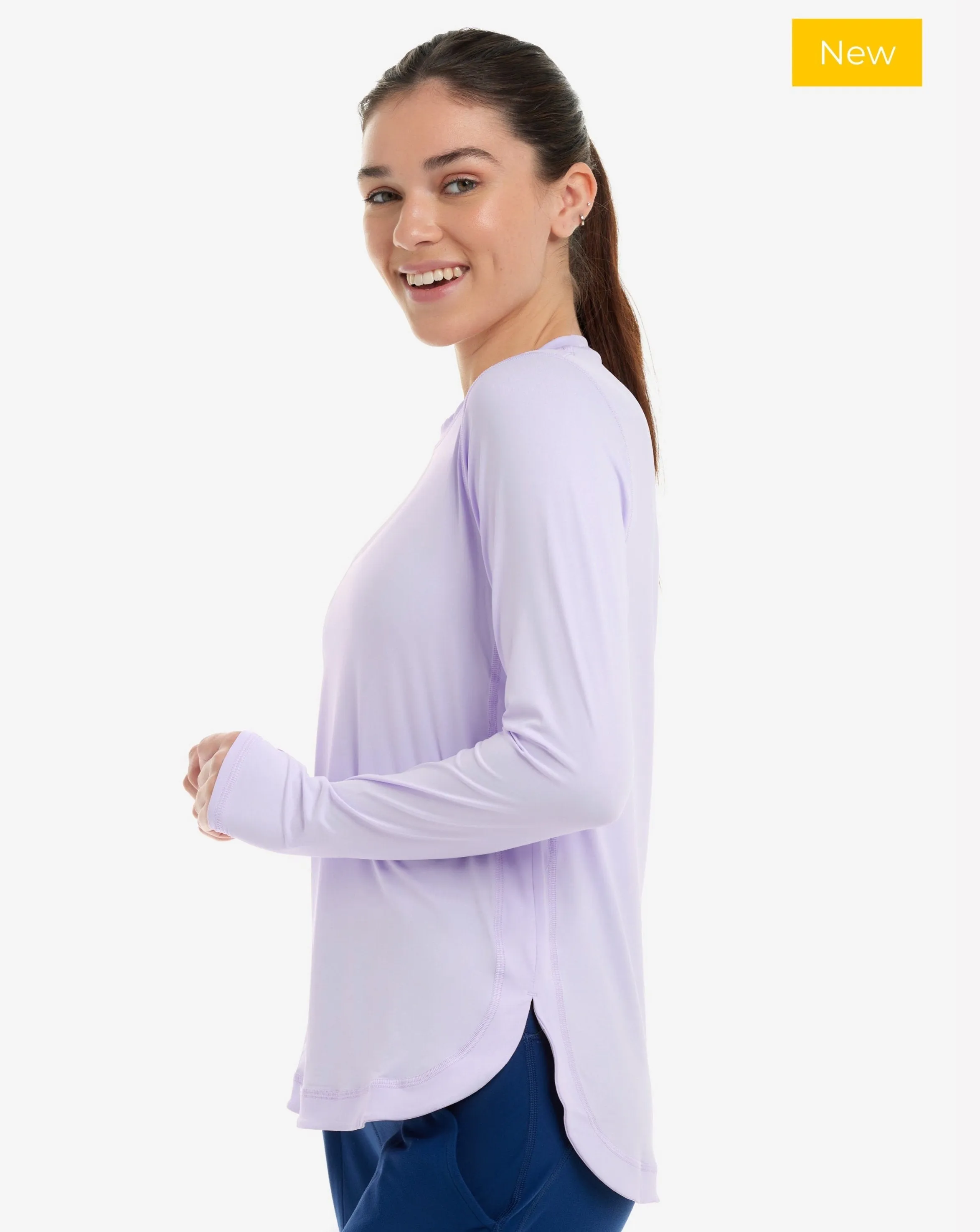 WOMEN'S RELAXED SCALLOP TOP (2015)