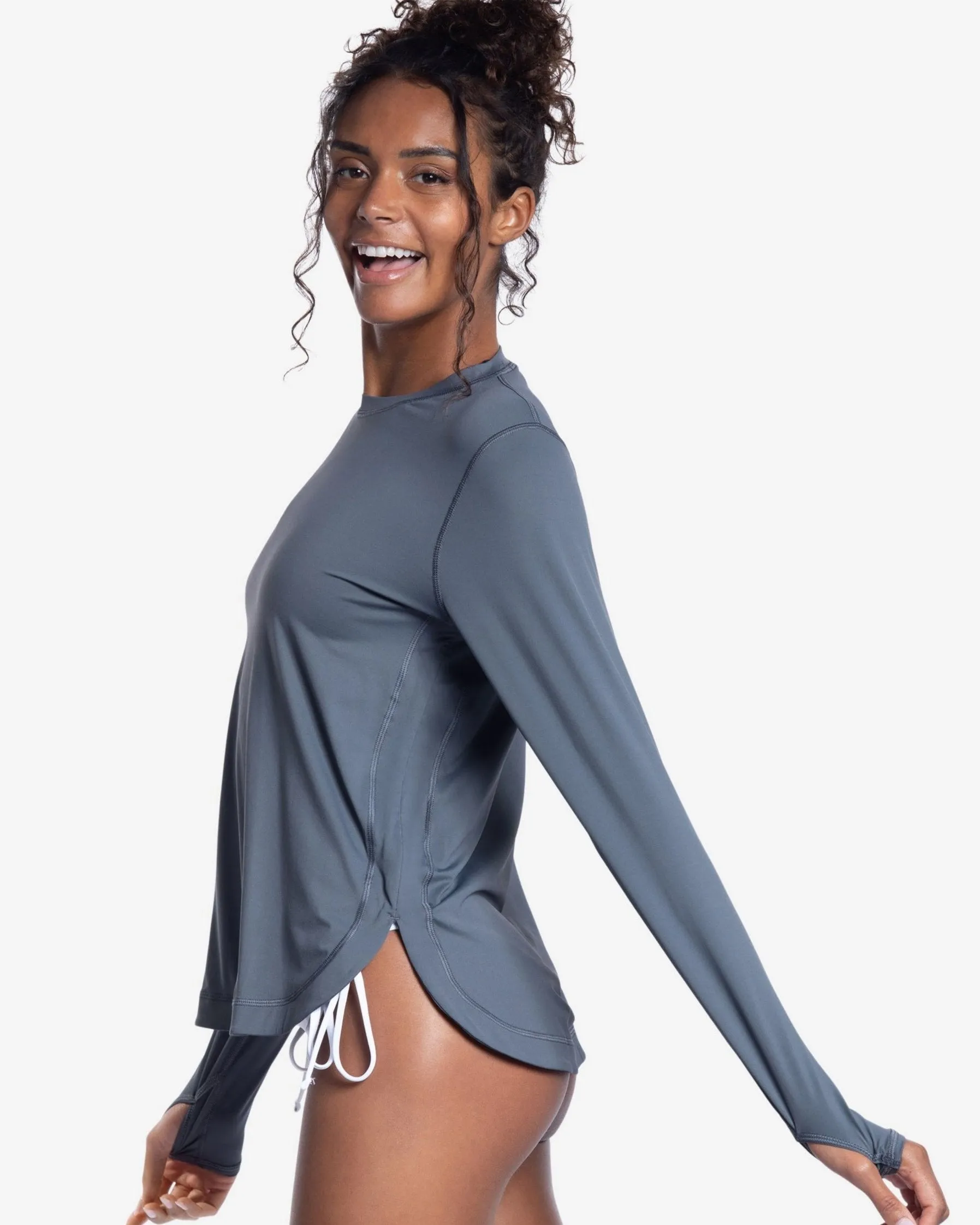 WOMEN'S RELAXED SCALLOP TOP (2015)