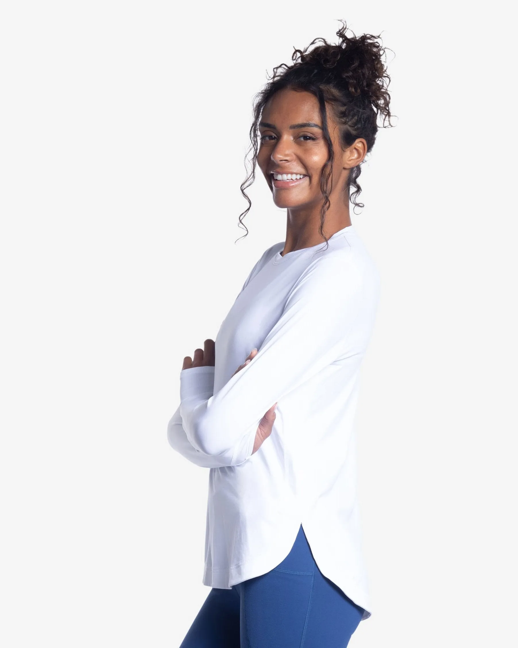 WOMEN'S RELAXED SCALLOP TOP (2015)